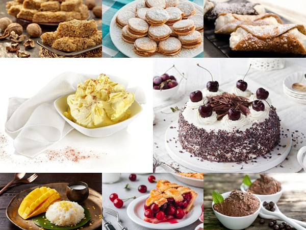 Những món tráng miệng ngon nổi tiếng thế giới