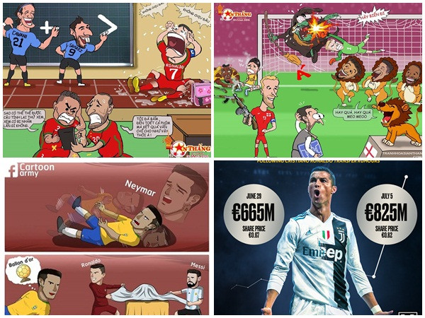 MXH “phát sốt” vì Ronaldo tới Juventus và kịch sĩ Neymar