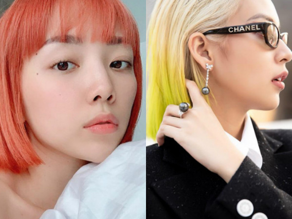 Kiểu tóc nhuộm màu nổi như gái Tây đang lên ngôi trong Vbiz