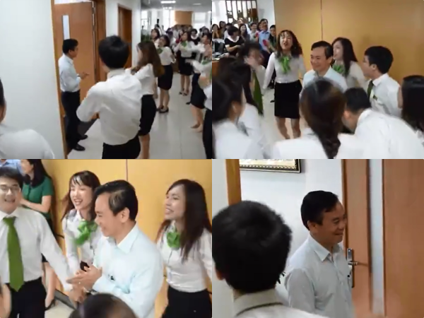 Nhân viên hát nhạc chế mừng sinh nhật Sếp khiến dân mạng phát cuồng vì quá dễ thương