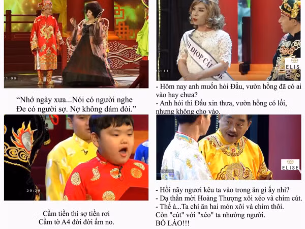 Dân mạng rần rần chia sẻ ảnh chế những câu nói "độc đỉnh" trong Táo Quân 2018