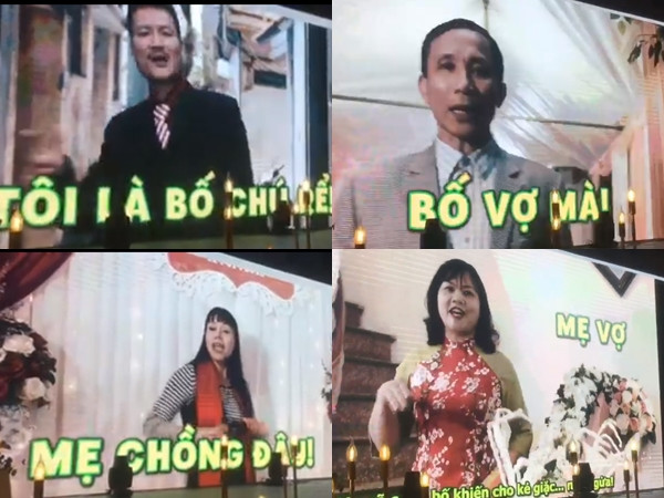 Đám cưới YouTuber Nhật Anh Trắng gây "bão" với clip rap siêu chất từ bố mẹ