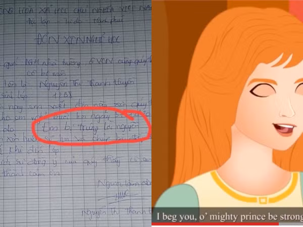 Đơn xin nghỉ học với lí do "bị trúng lời nguyền" gây tranh cãi cộng đồng mạng