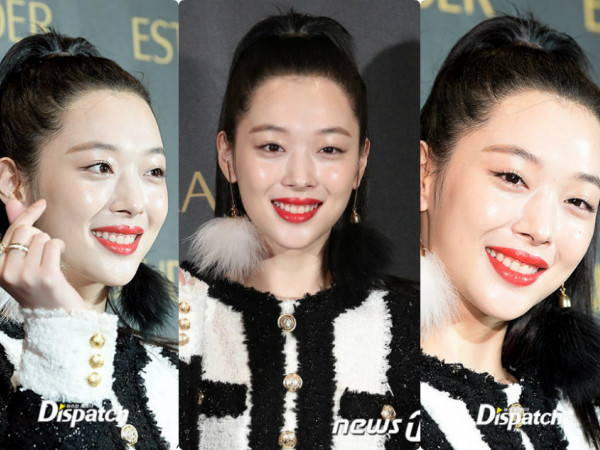 Chẳng ngờ cũng có lúc “tường thành sắc đẹp” Sulli lại xuống phong độ thế này