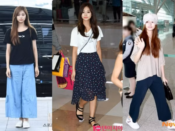 Xinh đẹp cao ráo là thế mà Tzuyu (TWICE) nhiều lần gây thất vọng vì mặc xuề xòa