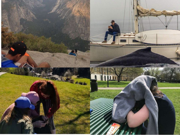 Những bức ảnh báo động về mức độ "nghiện" công nghệ nghiêm trọng của giới trẻ