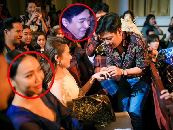 Phì cười với biểu cảm từ Diệu Nhi, Ngô Kiến Huy trước màn cầu hôn của Trường Giang