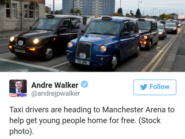 Cách người dân Manchester khẩn trương cứu trợ nạn nhân qua mạng xã hội thật đáng ngưỡng mộ!