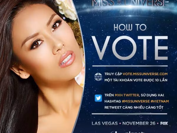 Đây là cách thức bình chọn giúp Nguyễn Thị Loan có cơ hội vào Top 16 "Miss Universe 2017"