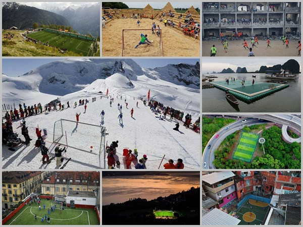 Cùng khám phá các sân bóng trên khắp thế giới