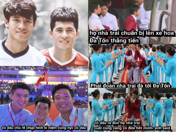 Chết cười khi hội Owker thi nhau chế ảnh "lên đồ cưới" cho cặp đôi Tư Dũng - Đình Trọng