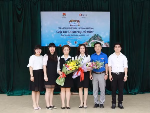 Hải Phòng rạng rỡ lễ trao giải Chinh phục vũ môn tuần 14 vòng thi cấp Trường