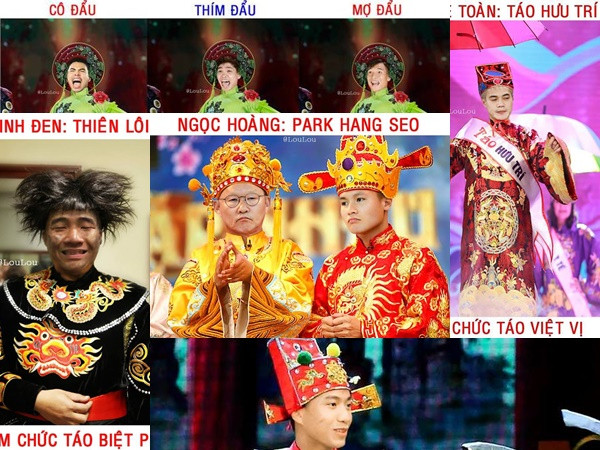 Ảnh chế tuyển Việt Nam đi casting Táo quân khiến fan cười nghiêng ngả