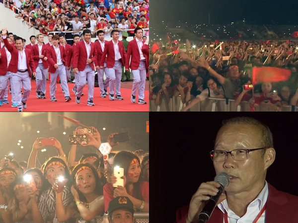 Xúc động, tự hào lễ vinh danh những người hùng của Việt Nam trở về từ ASIAD 2018