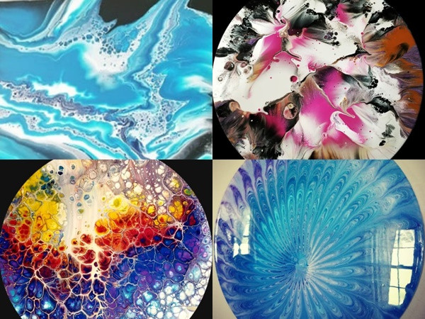 Sáng tạo thần thánh: Chỉ đổ sơn là có ngay... tác phẩm nghệ thuật