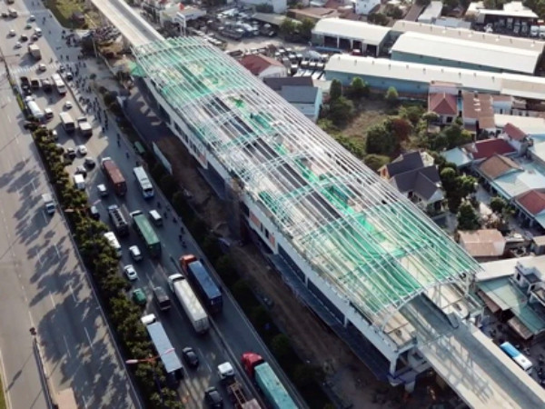 Hai nhà ga metro đầu tiên của TP.HCM sắp hoàn thành