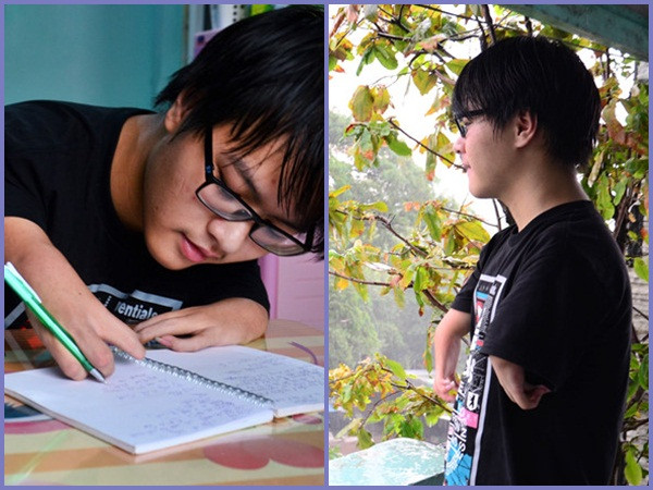 Cậu học trò "chim cánh cụt" bán vé số đi học đại học