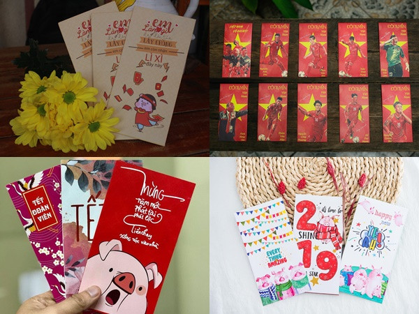 Đây chính là những mẫu lì xì được "săn lùng" nhiều nhất dịp Tết 2019, bạn đã có chưa?