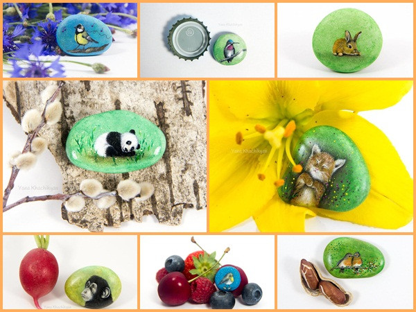 Nghệ thuật vẽ trên đá: Nơi thế giới bắt đầu được thu nhỏ