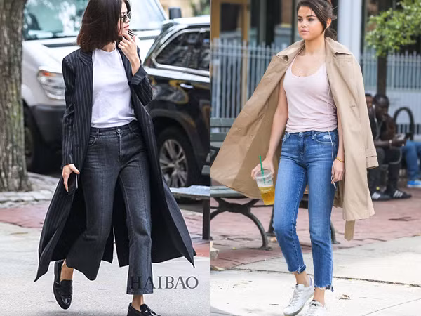 Trước khi thành "bà thím" xuề xòa, Selena từng là "nữ hoàng thời trang đường phố"