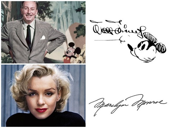 Khám phá chữ ký độc, lạ của những nghệ sĩ, người nổi tiếng thế giới