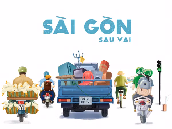 Thêm yêu mảnh đất Sài Gòn qua những câu chuyện ở-sau-vai