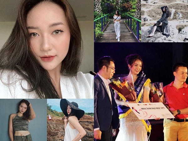 Vóc dáng nóng bỏng của tân Hoa khôi ĐH FPT