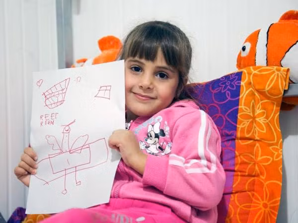 Đã bao giờ bạn tự hỏi: "Có gì trong giấc mơ của những đứa trẻ tị nạn"?