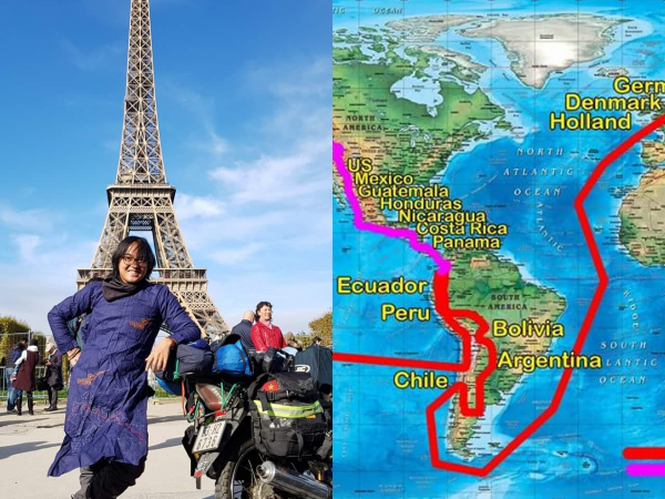 Tin được không, anh chàng này đã đi phượt từ Sài Gòn đến Paris... chỉ bằng xe máy