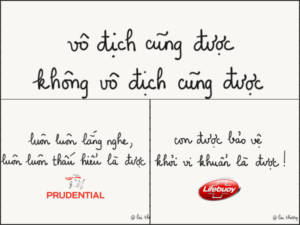 Chuyện gì sẽ xảy ra khi các nhãn hàng đều tham gia vào cuộc-chiến "Vô địch - Không cần vô địch"?