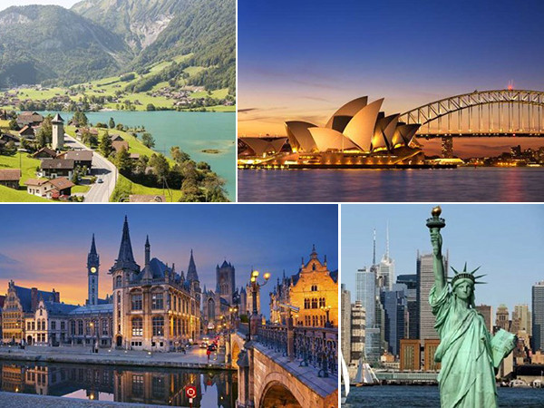 Lộ diện top 10 quốc gia người dân giàu nhất thế giới 2018