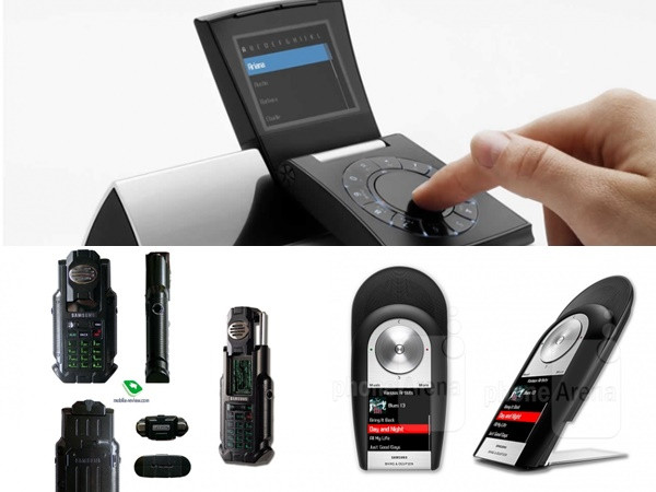 Ngả mũ trước 10 chiếc điện thoại kì lạ của Samsung