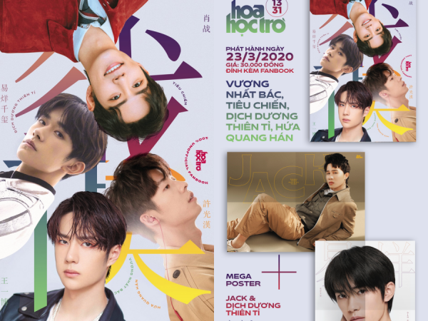 Hoa Học Trò 1331: Đọc báo vui như gặp crush, tặng ngay mega-poster Jack & Dịch Dương Thiên Tỉ