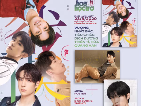 Hoa Học Trò 1331: Đọc báo vui như gặp crush, tặng ngay mega-poster Jack & Dịch Dương Thiên Tỉ