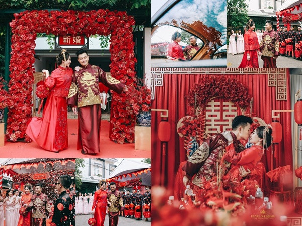 Với bộ ảnh ăn hỏi, cặp đôi người Việt gốc Hoa khiến dân mạng sốt xình xịch!