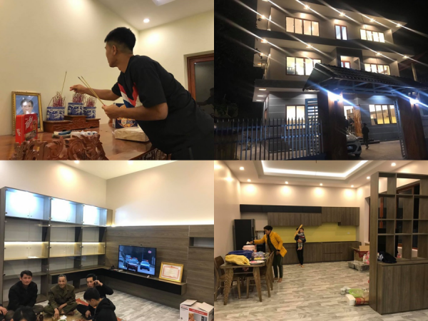 Cộng đồng mạng chúc mừng Đức Chinh xây xong nhà 3 tầng khang trang trước Tết Nguyên Đán