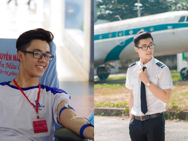 Nam sinh Học viện Hàng không đi hiến máu chỉ cần cười tươi cũng khiến nhiều cô gái "si mê"