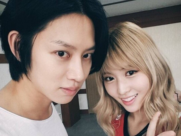 Thật sự thì Heechul đã yêu thầm Momo từ rất lâu và chẳng hề giấu giếm điều này