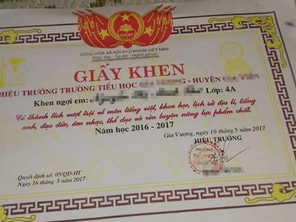 Sở GD&ĐT Hà Nội lý giải tình trạng “loạn” giấy khen cuối năm học