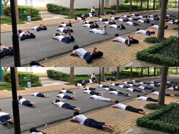 Cười ngất với lớp học "bơi cạn" của sinh viên ĐH Tôn Đức Thắng 