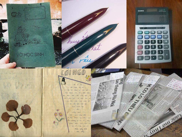 Bộ sưu tập những món đồ gợi nhớ ký ức học trò thế hệ 8x, 9x