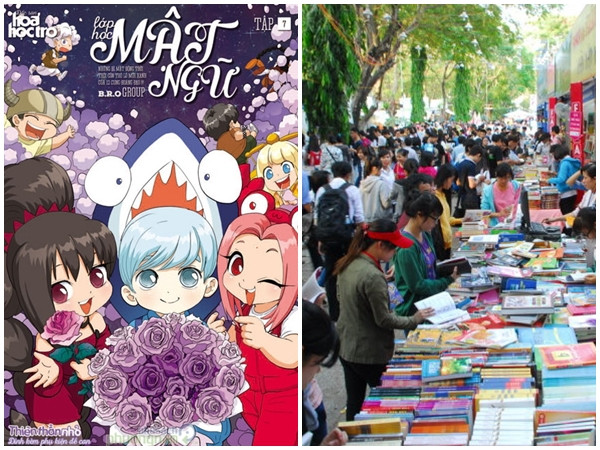 "Lớp học mật ngữ" lọt top những đầu sách bán chạy nhất tại Hội sách TP.HCM vừa qua