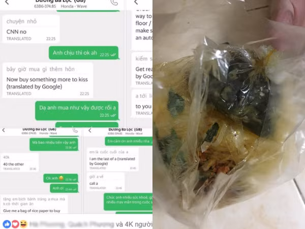 Giao đồ ăn tặng kèm bịch bánh tráng, nhắc khách "ăn khuya ít thôi không mập", chàng Grab nhận "5 sao"