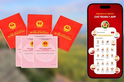 Chính thức 'sổ đỏ' điện tử thay thế bản giấy trong thủ tục hành chính