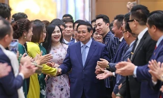 Thủ tướng gặp mặt đại diện doanh nghiệp tư nhân tiêu biểu toàn quốc