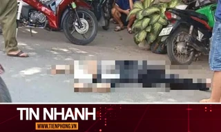 TIN NHANH: Nam thanh niên tự đâm vào bụng mình, người bán dao nhanh chóng rời hiện trường