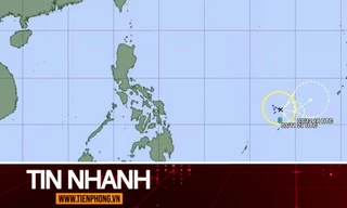 TIN NHANH: Xuất hiện cơn bão di chuyển bất thường trên biển Thái Bình Dương