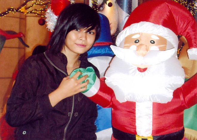 Lộ ảnh Mâu Thanh Thủy thời gày gò, đen nhẻm