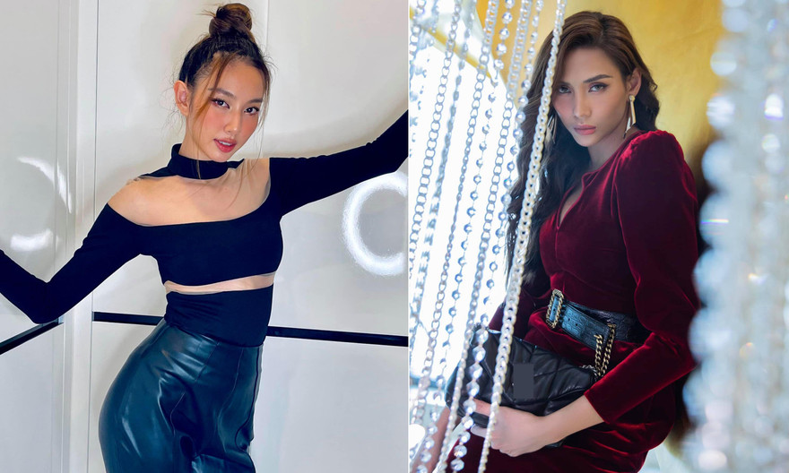 Nguyễn Thúc Thuỳ Tiên diện áo khoét eo sexy, Võ Hoàng Yến mặc váy xẻ ngực nóng bỏng