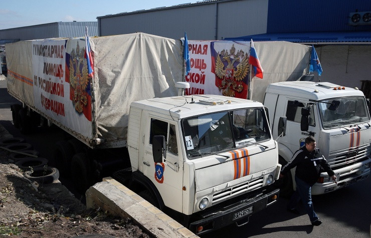 Nga thiết lập đoàn xe nhân đạo cố định sang Ukraine